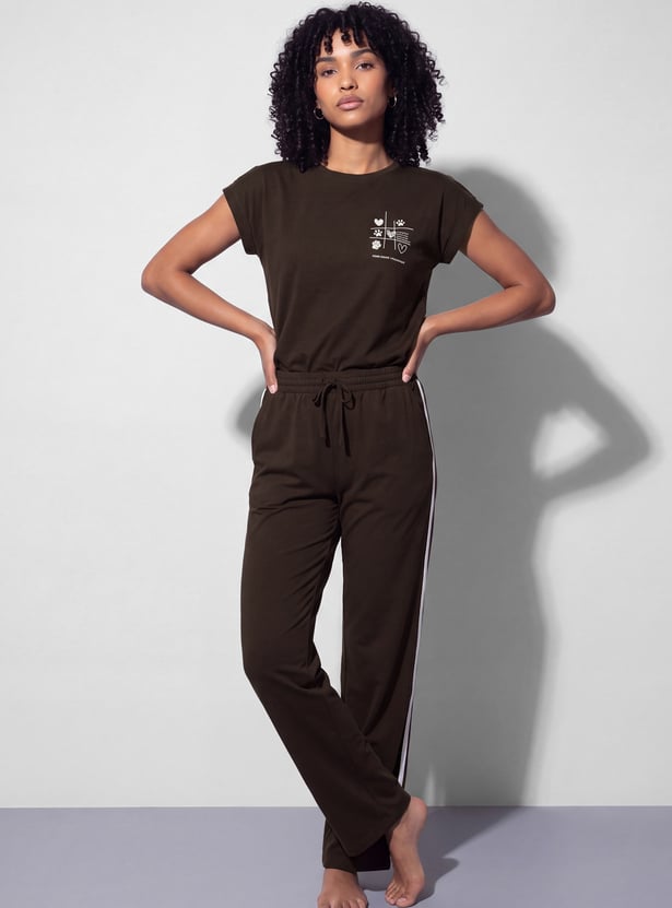 GINGER Side Taped Pyjamas
