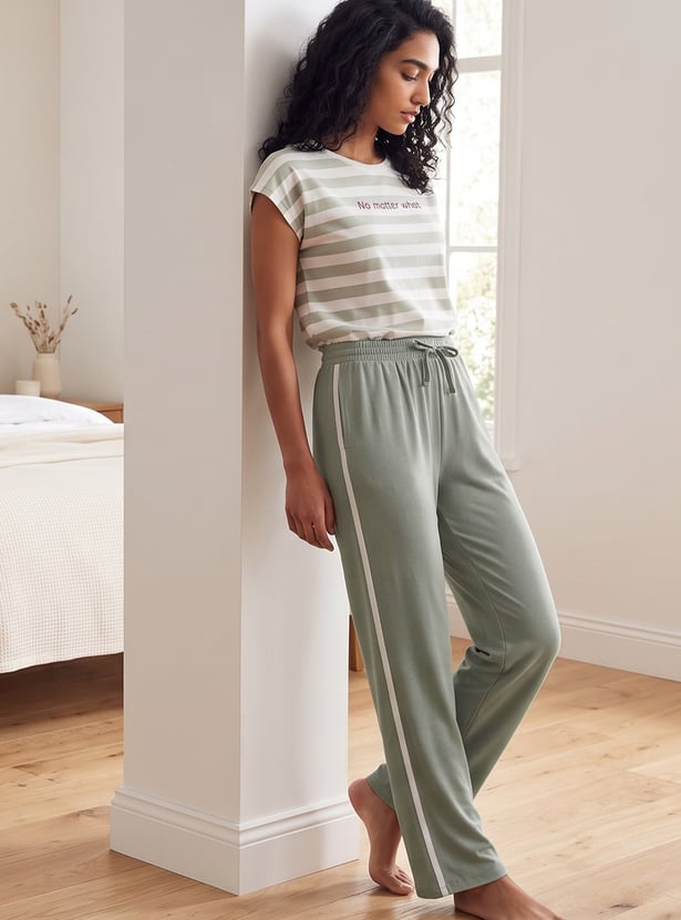 GINGER Side Striped Pyjamas