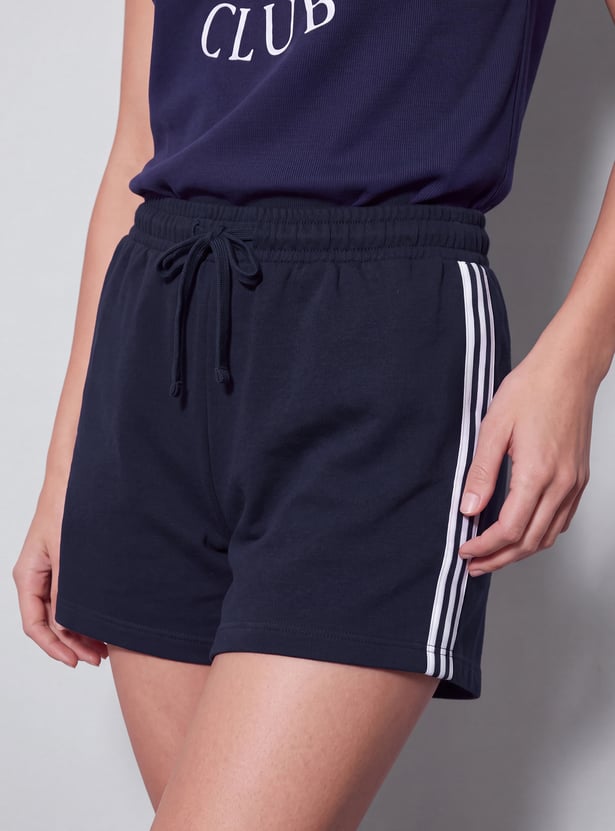 GINGER Striped Lounge Shorts