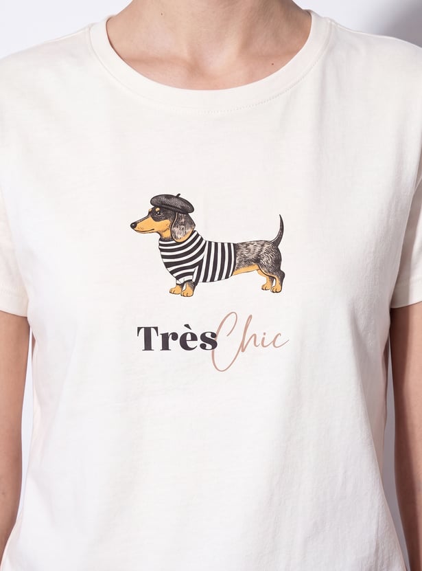 GINGER Dachshund Design Lounge T-shirt