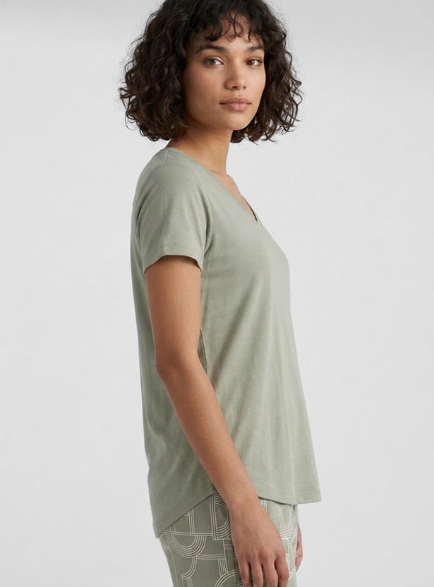 GINGER Solid Lounge T-shirt