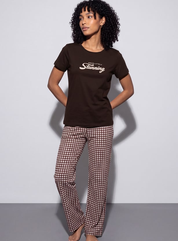 GINGER Printed Lounge T-shirt