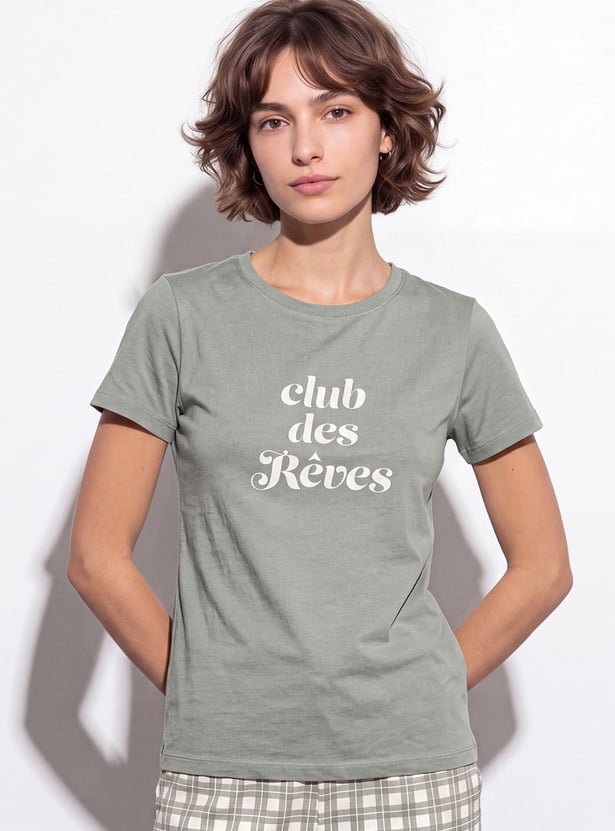 GINGER Printed Lounge T-shirt