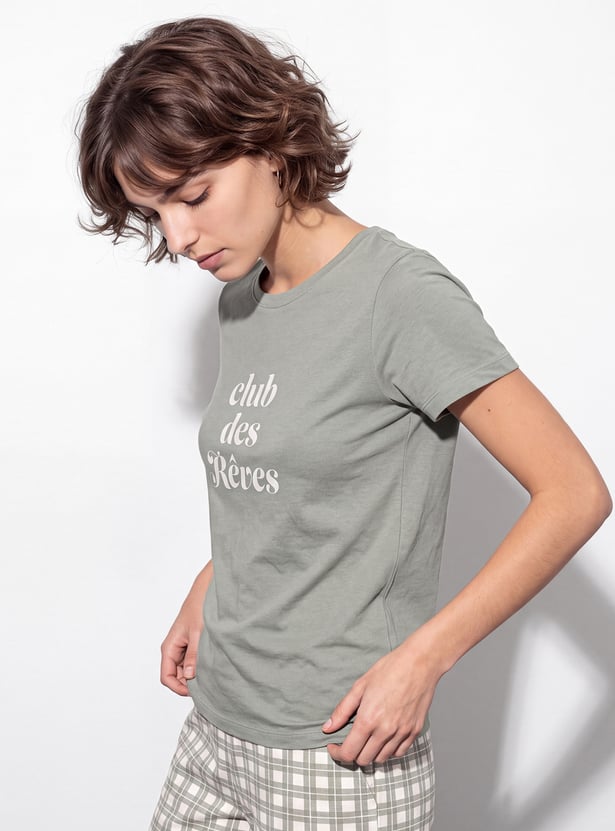 GINGER Printed Lounge T-shirt