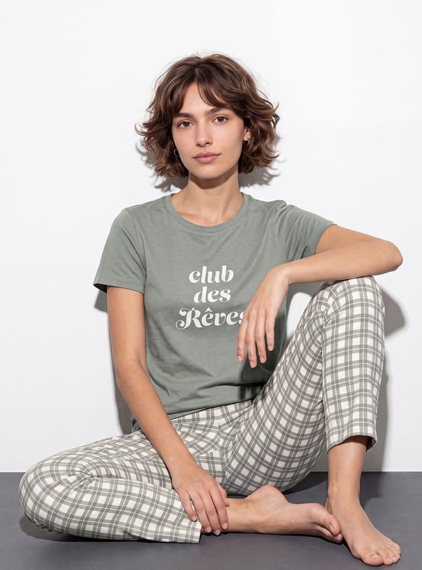 GINGER Printed Lounge T-shirt