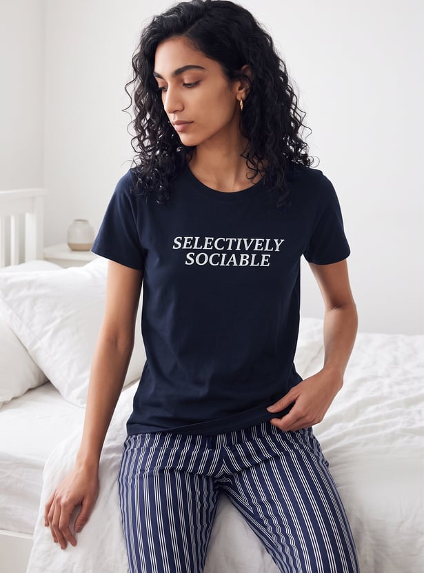 GINGER Printed Lounge T-shirt