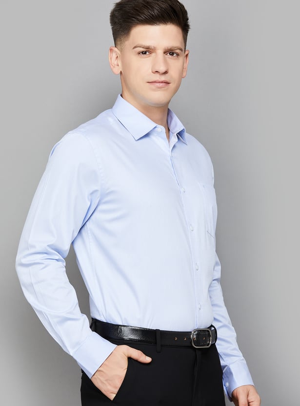 ARROW Textured Regular Fit Formal Shirt