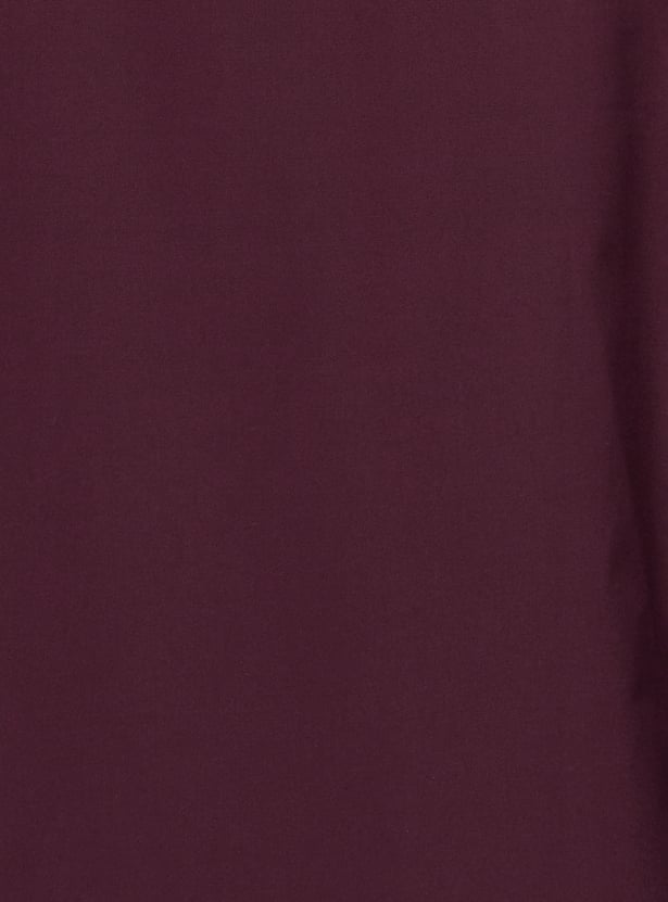 LOUIS PHILIPPE Solid Classic Fit Formal Shirt