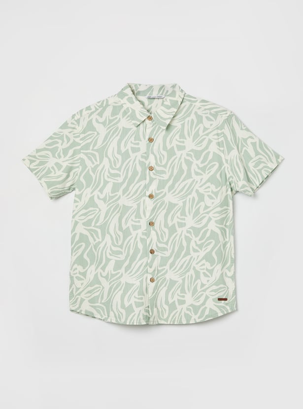 FAME FOREVER Boys Printed Shirt