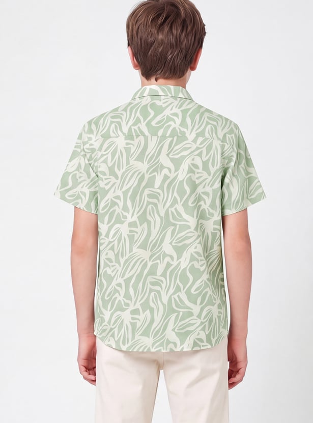 FAME FOREVER Boys Printed Shirt