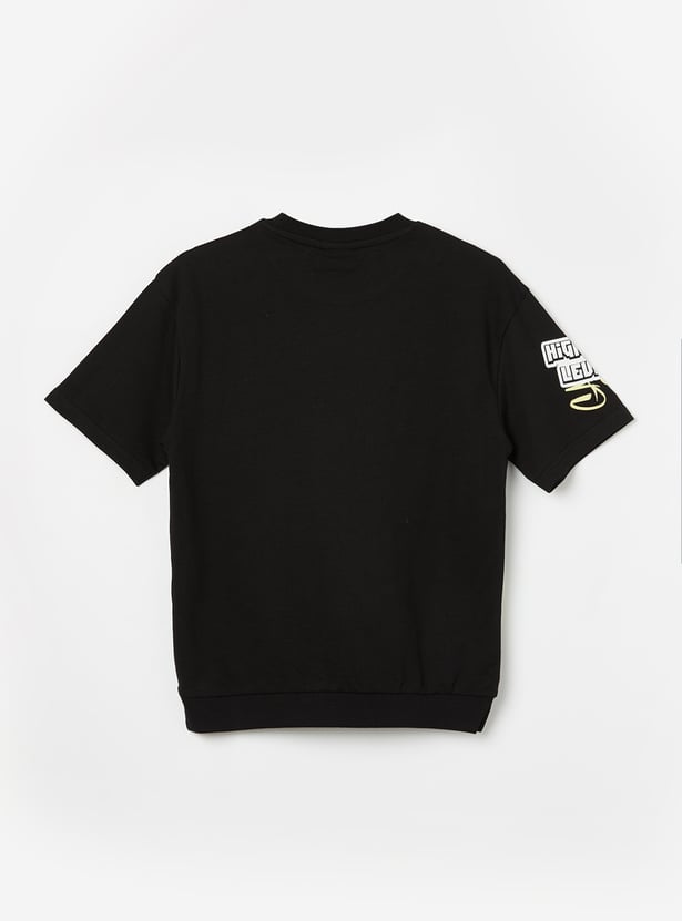 FAME FOREVER Boys Game Controller Graphic T-shirt
