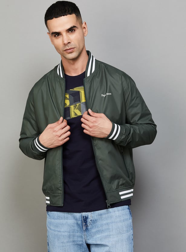 PEPE JEANS Solid Bomber Jacket