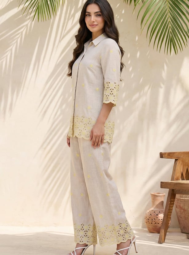 AURELIA Embroidered Co-Ord Set