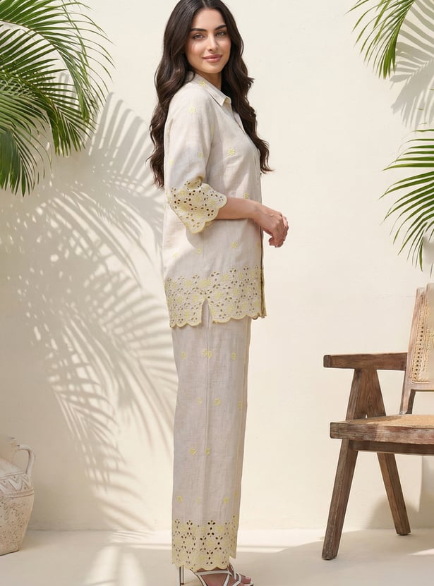 AURELIA Embroidered Co-Ord Set