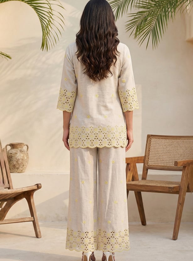 AURELIA Embroidered Co-Ord Set