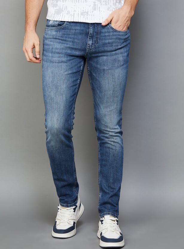 US POLO ASSN Washed Slim Tapered Jeans