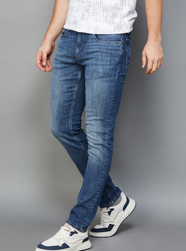 US POLO ASSN Washed Slim Tapered Jeans
