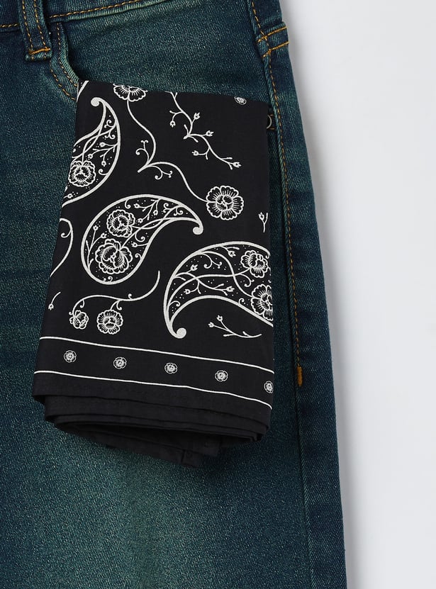 FAME FOREVER Boys Medium Wash Jeans