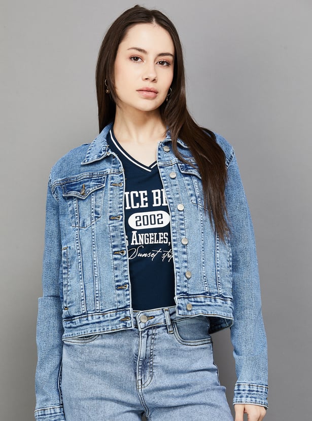 KRAUS Washed Denim Jacket