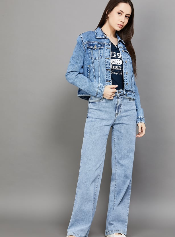 KRAUS Washed Denim Jacket