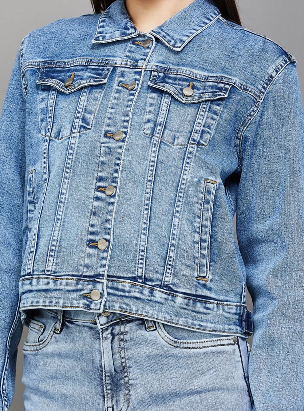 KRAUS Washed Denim Jacket