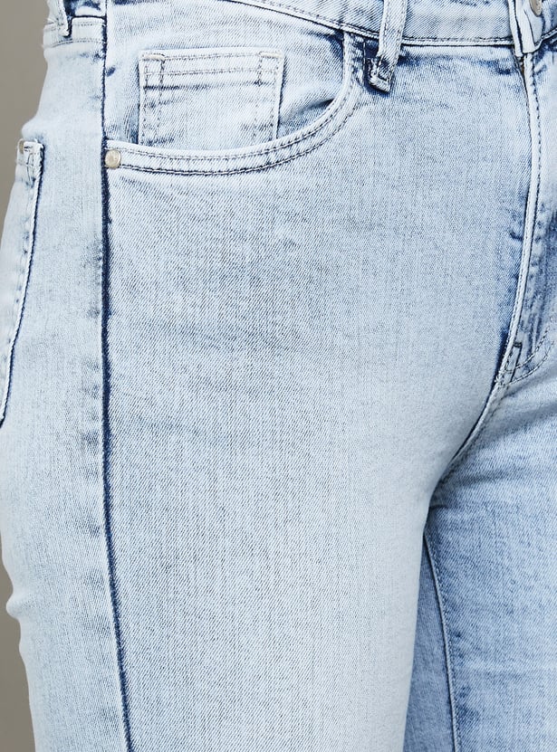 KRAUS Solid Straight Fit Jeans