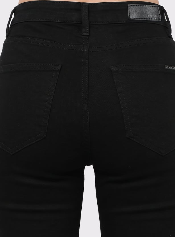 KRAUS Solid Straight Fit Jeans