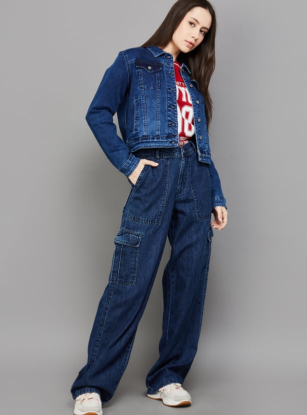 KRAUS Washed Denim Jacket