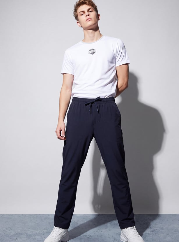 FAME FOREVER ACTIVE Solid Regular Track Pants