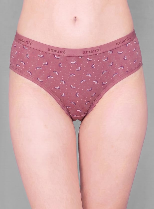AMANTE Assorted Hipster Panties- Pack of 3