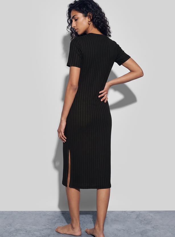 GINGER Ribbed Night Dress