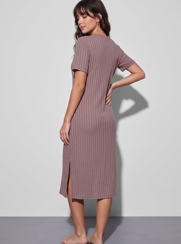 GINGER Ribbed Night Dress
