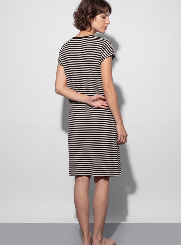 GINGER Striped Night Dress