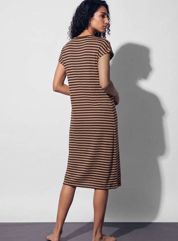 GINGER Striped Night Dress