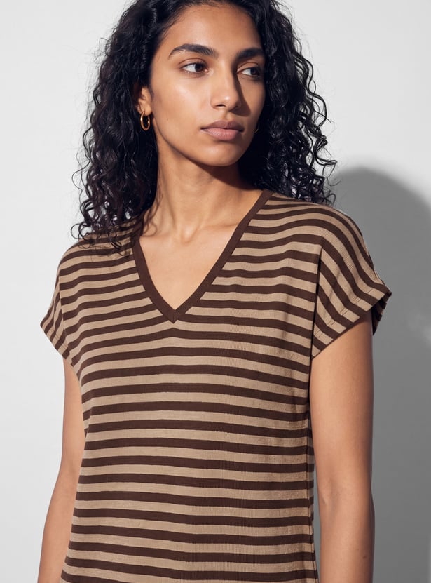 GINGER Striped Night Dress
