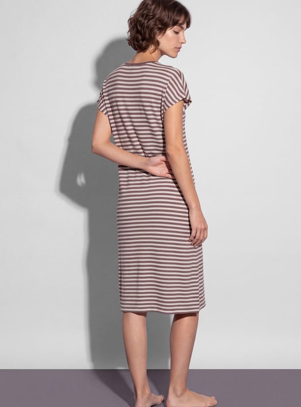 GINGER Striped Night Dress