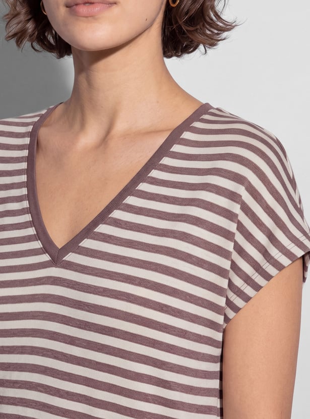 GINGER Striped Night Dress