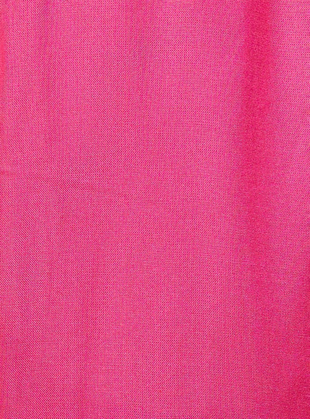 W Bandhani Print Straight Kurta Set