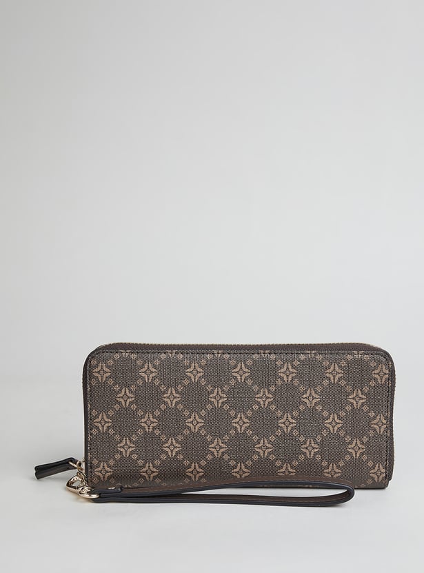 GINGER Patterned Zip-Around Wallet