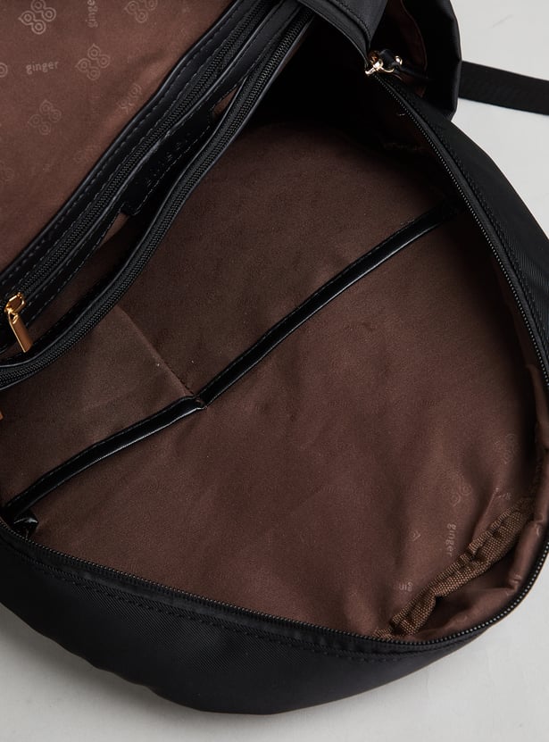 GINGER Laptop Backpack with Zip Closure