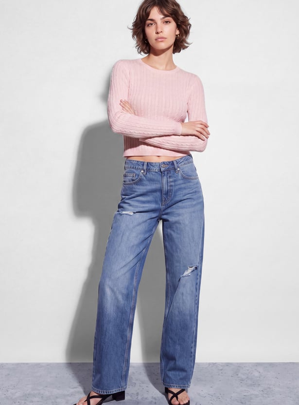 GINGER Knitted Crop Top