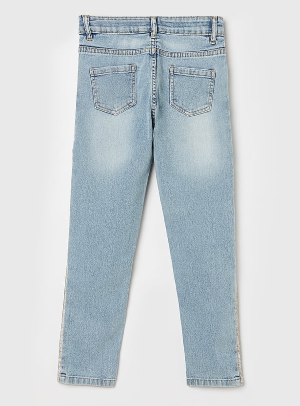 FAME FOREVER Girls Solid Jeans