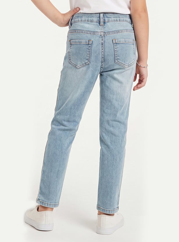 FAME FOREVER Girls Solid Jeans