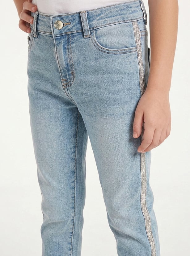 FAME FOREVER Girls Solid Jeans