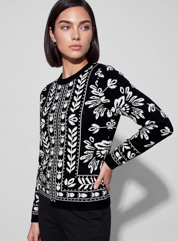 FAME FOREVER Knitted Sweater
