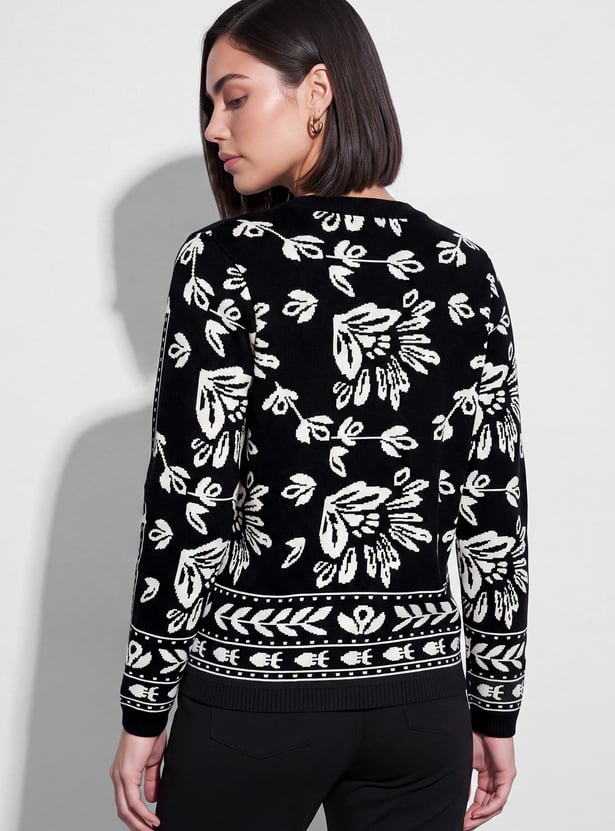 FAME FOREVER Knitted Sweater