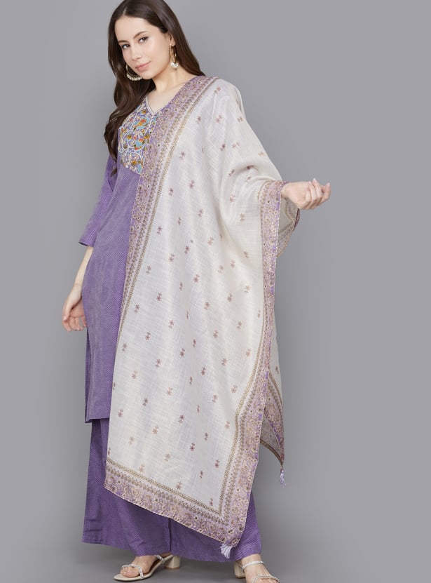 SPAN Embroidered Dupatta