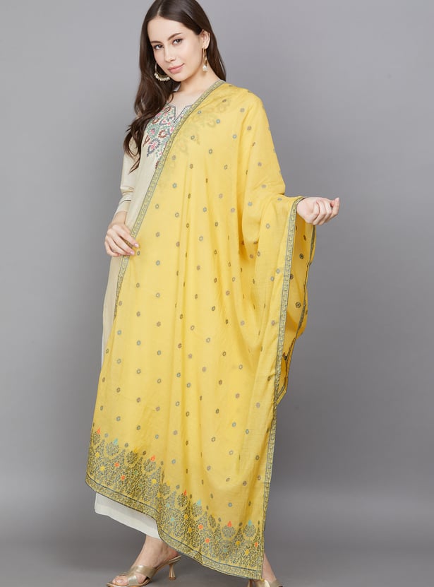 SPAN Embroidered Dupatta