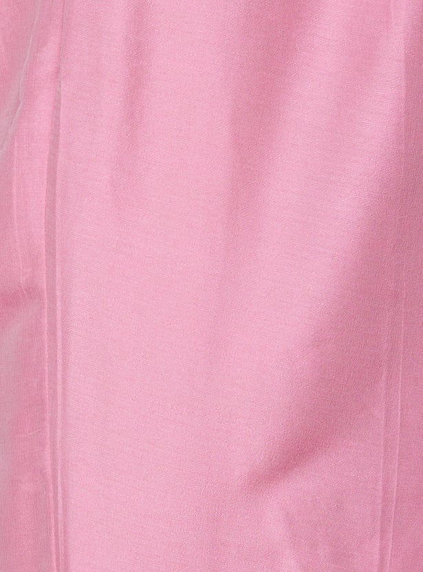 SPAN Solid Straight Pants