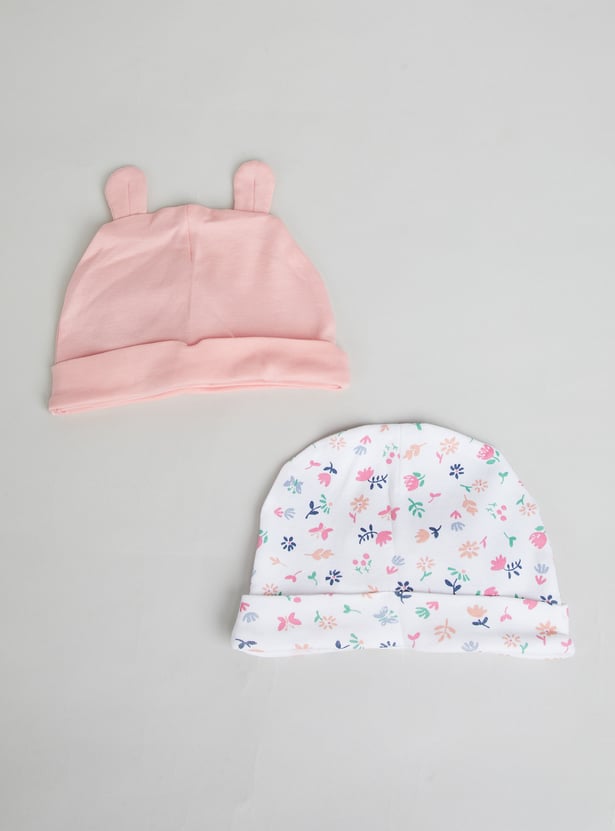 FAME FOREVER Girls Assorted Beanies - Pack of 2
